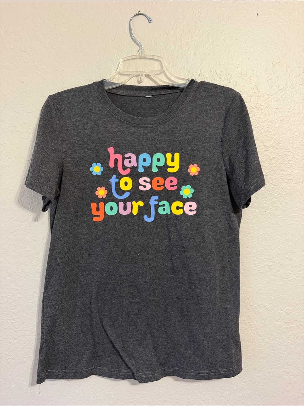 TikTok viral shirt Happy to see your face teacher shirt